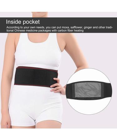 Ankroyu Heating Back Belt - Portable Heated Pad for Lumbar Support | Breathable Back Heating Pillow for Men & Women - Buy Online on SooperMarket.com