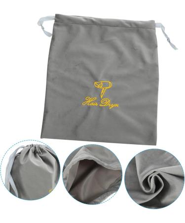 Gogogmee Hair Dryer Attachments Storage Flat Ironing Travel Bag Hair Dryer Bag Drawstring - Buy Online on SooperMarket.com
