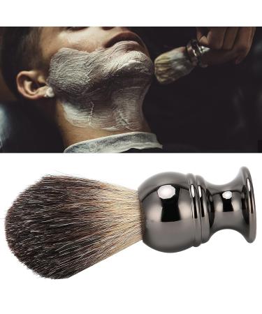 Ankroyu Men's Shaving Brush - Portable Stainless Steel Handle Beard & Facial Cleaning Tool - Perfect for Travel & Salon Use - Buy Online on SooperMarket.com