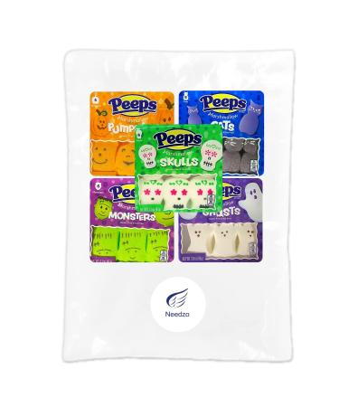 Peeps Marshmallows Candy Halloween Spooky Shaped  Sugar Coated Candy Character Shaped Marshmallow  Pack of 5  32 Pieces - Buy Online on SooperMarket.com