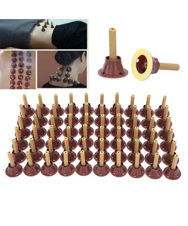 Yinhing Moxibustion Stick - 60pcs Self-Adhesive Pure Moxa Cone for Health Care | International Shipping Available - Buy Online on SooperMarket.com