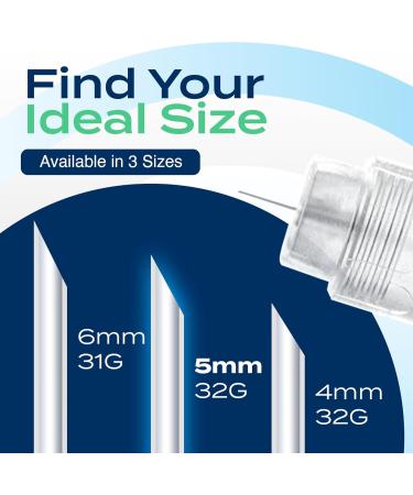 5mm 32G Nanofine Plus Diabetic Pen Needles 100 needles  - Buy Online on SooperMarket.com