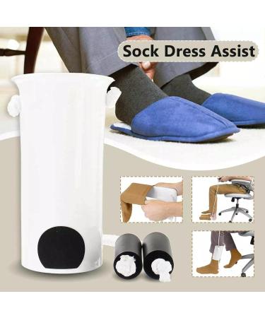 Foam Handle Sock Aid Pull Up Assist Device Compression Sock Helper Wear Tool Stocking Aid Kit for Elder Sock Aid - Buy Online on SooperMarket.com