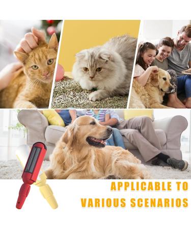 Reusable Lint Roller for Pet Hair - 2 Pack | Effective Animal Hair Remover for Cats & Dogs | Ideal for Carpet & Sofa - Buy Online on SooperMarket.com