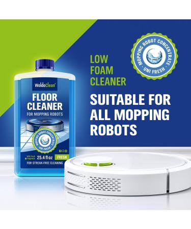 Floor Cleaner for Wiping Robots 750ml Concentrate - for all Wiping & Suction Robots with Wet Function - Buy Online on SooperMarket.com