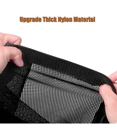 Magic Mesh Dog Gate for Stairs & Doorways | 30 Tall 38 Wide | Stainless Steel Pole Reinforcement - Buy Online on SooperMarket.com