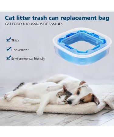 6 Pack Cat Litter Refills Bags 32.8Ft Anti Odour Litter Locker Compatibility with Thickened Plastic Leakproof Large Trash Bag Litter Locker Refill - Original Refill Cartridge is Included - Buy Online on SooperMarket.com