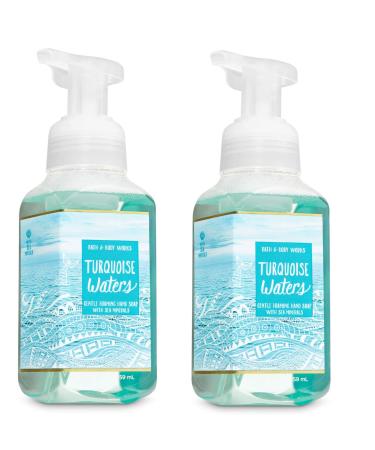 Bath & Body Works Gentle Foaming Hand Soap in Turquoise Waters (2 Pack)