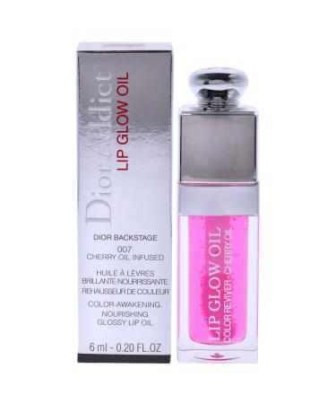 Christian Dior Addict Lip Glow Oil - 007 Raspberry Women Lip Oil 0.2 oz 007 Raspberry 0.2 Fl Oz (Pack of 1)