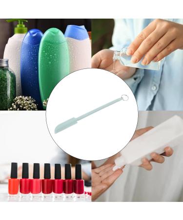 Retractable Silicone Spatula & Spoon - Easy Clean Portable Design for Cosmetics & Lip Gloss - Buy Online on SooperMarket.com