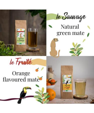 Origeens Organic Yerba Mate Set x4 - 4x80g | Premium Mate Tea Gift Set - Buy Online on SooperMarket.com