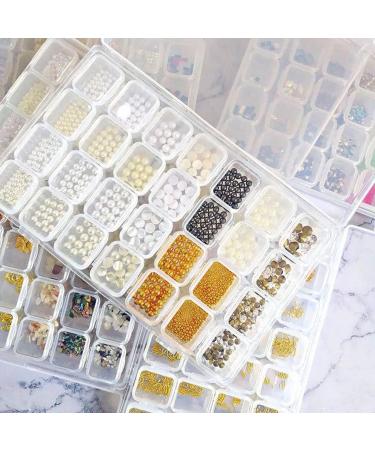 28-Grid Nail Nail Steel Beads Nail Art Cellphone For Case Ornament For Nail Art Decoration Jew 28-grid Nail Nail Steel Beads Nail Art For Nail Art - Buy Online on SooperMarket.com