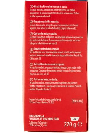 Lavazza A Modo Mio Crema e Gusto Espresso Coffee Pods - 36 Capsules - Buy Online on SooperMarket.com