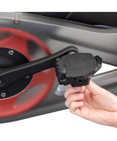 Pedal Converters for Peloton Bike & Peloton Bike+ - Ride The Peloton with Sneakers - Pedal Platform for Look Delta Pedals - Great for Kids
