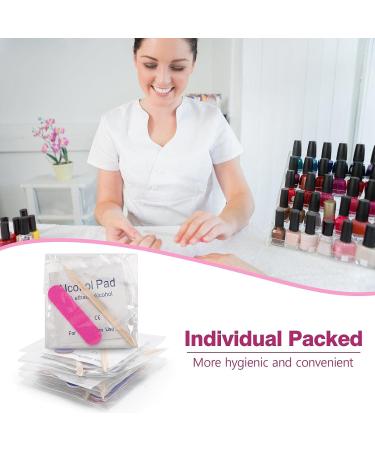 48Pcs Disposable Manicure Kit - Nail File, Wood Stick, Cotton Pad for Nail Design & Stamping Art - Buy Online on SooperMarket.com