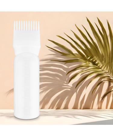 Root Comb Applicator Bottle Brush 6oz - Hair Dye & Color Scalp Treatment Tool (White) - Buy Online on SooperMarket.com