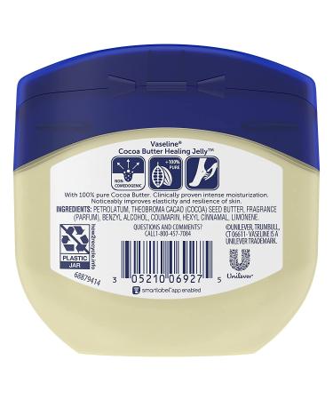 Vaseline Petroleum Jelly Cocoa Butter 7.5oz (Pack of 2) - Moisturizing Skin Care - Buy Online on SooperMarket.com