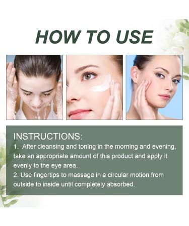 Eye Cream for Dark Circles and Puffy Eyes Jasmine Anti Wrinkle Eye Cream Anti Aging Under Eye Cream Collagen Eye Cream to Revitalise the Eye Area Eye Bags Remover Instant Eye Tightener - Buy Online on SooperMarket.com