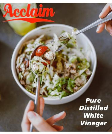 Acclaim All Natural Distilled White Vinegar 128oz (1 Gallon) - 5% Acidity - Buy Online on SooperMarket.com