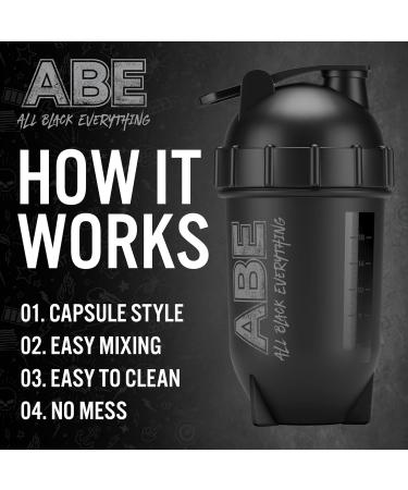 Applied Nutrition ABE Bullet Shaker 500ml - BPA Free Protein Shaker Bottle (Black) - Buy Online on SooperMarket.com