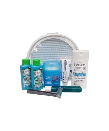 Handy Solutions Premium Women's 7-Piece Travel Size Kit - Clear | 1 Count - Buy Online on SooperMarket.com