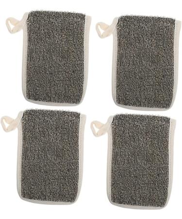 Baluue 16 Pcs Black Linen Soap Bag Soap Saver Soap Exfoliating Body Bar Soap Foaming Soap Foam Soap Flax - Buy Online on SooperMarket.com