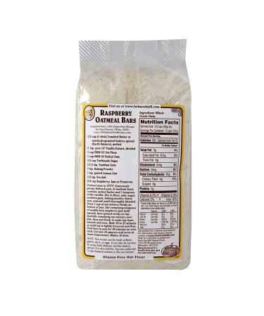 Bob's Red Mill Gluten Free Oat Flour 1.37 lb - Pack of 4 | High Quality GF Oat Flour - Buy Online on SooperMarket.com
