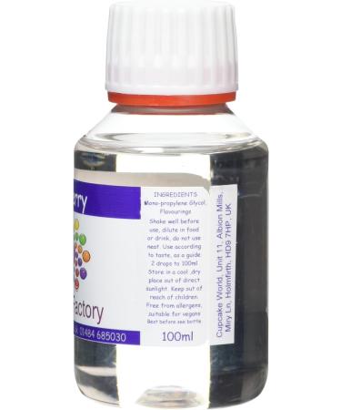 Flavour Factory Blueberry Intense Food Flavouring 100ml - Premium Flavor Enhancer - Buy Online on SooperMarket.com