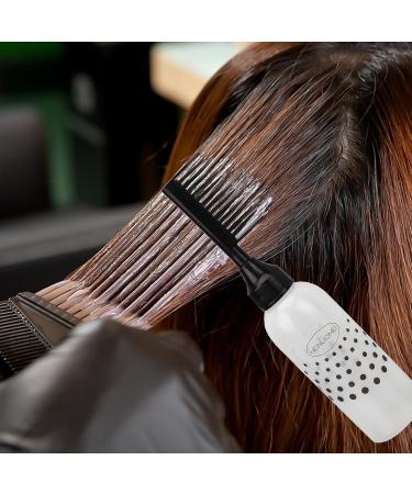Cimown Hair Dye Comb Applicator Bottle Part Root Comb Comb Applicator Bottle Applicator Bottle for Colouring and Conditioning Hair (Red/Blue/Black) - Buy Online on SooperMarket.com