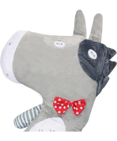 Car Seat Belt Cover for Kids Soft Comfort Seat Belt Shoulder Pad Safety Shoulder Strap Cushion Shoulder Protector Travel Pillow Head Neck Support Universal Fit Car Accessories for Children Boys Girls Grey Cow - Buy Online on SooperMarket.com