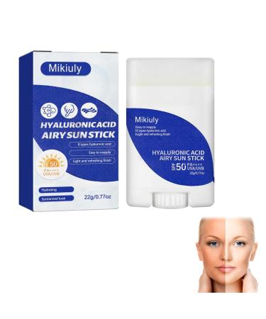 Sun Stick Sunscreen Sunscreen Stick Sunstick Protection Bar Sunscreen SPF 50+ Sun Cream Stick SPF 50 Ultra Light UV Protetion Suncream Long Lasting Sunscreen Easy Use Ideal for All Skin Types 22g