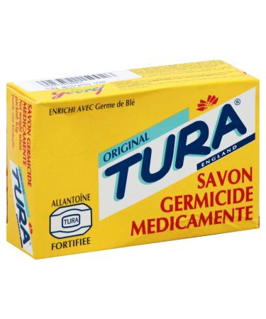 Tura Savon Germicide Medicament Soap 70g - Buy Online for Effective Germ Protection | International Shipping Available - Buy Online on SooperMarket.com