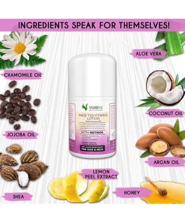 VoilaVe Organic Moroccan Argan Oil - Skin, Nails & Hair Growth - Face Moisturizer with Vitamin E - Women's Face & Neck Lotion - Buy Online on SooperMarket.com