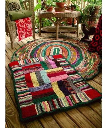 Zweigart Locker Hook/Latch Hook Rug Canvas, 3.75 Mesh, 36''x60'', Blue Grid Multicolor - 1136/146B - Buy Online on SooperMarket.com
