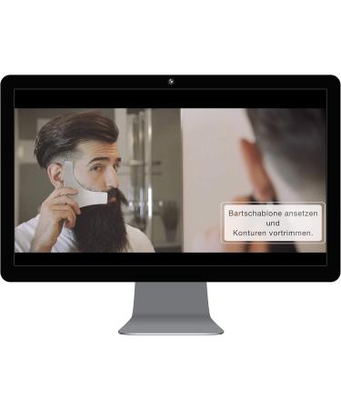 Beard up Your Life | Premium Edelstahl Beard Styling & Shaving Template for Perfect Beard Lines & Clean Contours - Buy Online on SooperMarket.com