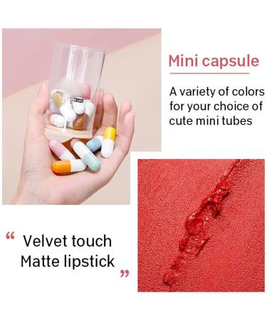Shop 16-Capsule Long Lasting Waterproof Lipstick Set for All Skin Tones | Velvet Matte Finish - International Shipping Available - Buy Online on SooperMarket.com