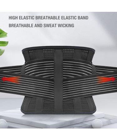 Buy Cacacook Lordosis Support Waist Belt - Steel Plate Double Compression & Stretch Mesh - M (55-65 kg) - International Shipping Available - Buy Online on SooperMarket.com