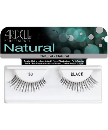Ardell Fashion Natural Lashes Strip Lash Black 116 1 ea (Pack of 12)