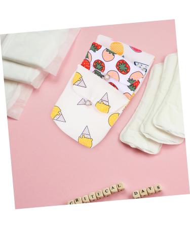 3pcs Healeved Napkin Storage Bag Set - Portable Hygiene & Makeup Pouch for Travel - Buy Online on SooperMarket.com