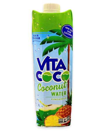 VITA COCO Coconut Water Tetra Pak Pineapple 1 Litre (Pack of 1)