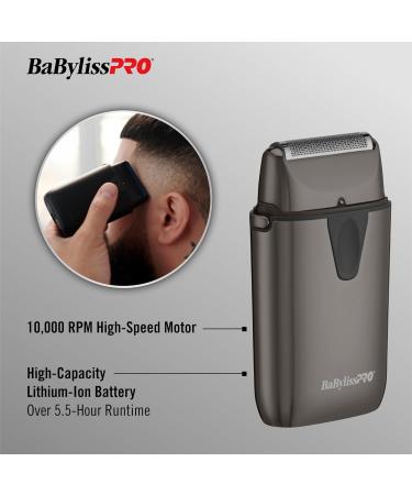 Shop BaBylissPRO UV Metal Foil Single Head Shavers Gray | International Shipping Available - Buy Online on SooperMarket.com
