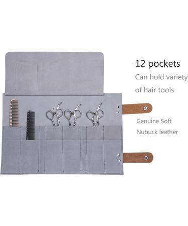 PERFEHAIR Hair Stylist Scissor Holder Pouch Cases for Hairdressers Barber Salon Hairdressing Comb Tools Holster Bag -12 Pockets - Buy Online on SooperMarket.com