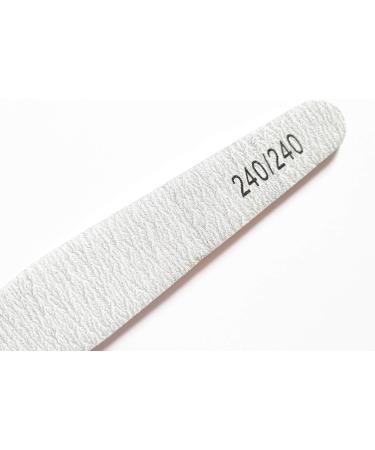 6x Nail Files Zebra DIAMOND Shape Mixed Grit Double Sided Emery Board Pro File - Buy Online on SooperMarket.com
