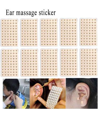 600pcs Acupuncture Ear Press Seeds - Disposable Acupressure Kit for Multi-Condition Relief | International Shipping - Buy Online on SooperMarket.com