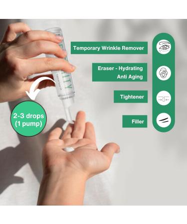 Worldwide Nutrition Celebrity Secret Topical Face Lift - Instant Wrinkle Remover & Skin Tightening Cream for Youthful Skin - 10 ml - Buy Online on SooperMarket.com