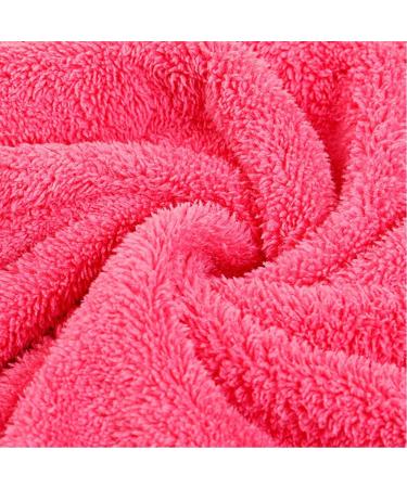 Kabinga 4-Piece Turban Set with Buttons - Fast-Drying Soft Microfiber Hair Towels for All Hair Types | Unisex Youth Absorbent 4L - Buy Online on SooperMarket.com