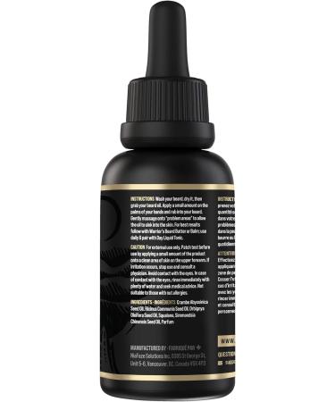 The Beard Struggle Night Liquid Elixir Beard Oil - Valhalla's Gates (30ml) | Natural Beard Oil for Men - Softens, Moisturizes & Promotes Healthy Beard Growth - Buy Online on SooperMarket.com