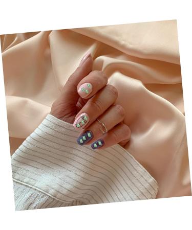 FOYTOKI 1 Glass Chip Shiny Nail Stickers Manicure Charm Glass Charms Filling DIY Epoxy Filling DIY Nail Art Crushed Glass Epoxy Charms Nail Art Rhinestones Irregular Glass Epoxy Fillers 0.5X0.3cm Green - Buy Online on SooperMarket.com