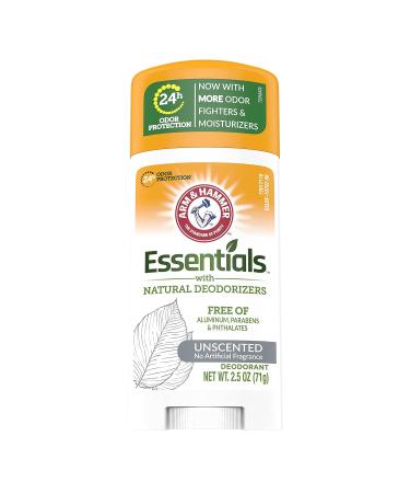 ARM & Hammer Essentials Solid Deodorant Unscented 2.5 oz (Pack of 12) - Buy Online on SooperMarket.com