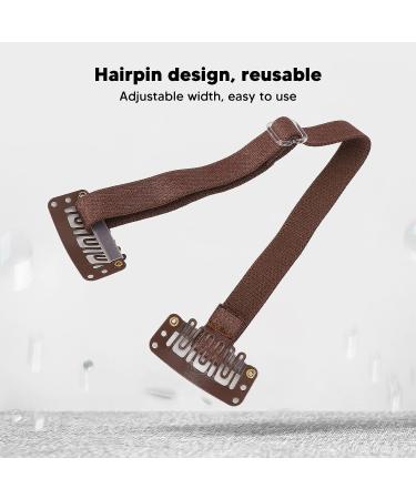 4PCS Face Lift Bands | Elastic Facial Lift Belt for Eye Wrinkle Removal | V Shaped Slimming Face Bands (Brown) - Buy Online on SooperMarket.com